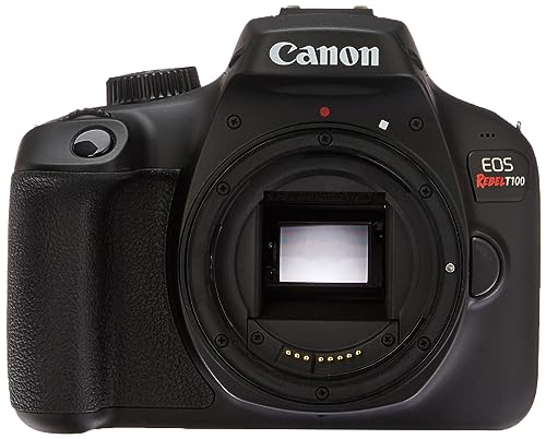 EOS Rebel T100 18-55mm f/3.5-5.6 IS II BR, Canon, T100 EF-S 18-, Preto