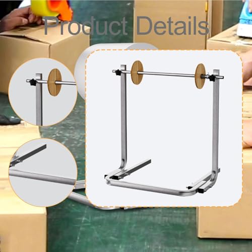 Dispensador de burbuja con soporte de pie antideslizante para un empaque rápido de 60x70cm 3