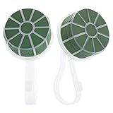 Luxshiny 2 Piezas De Soporte para Ramo De Flores De Boda para Novia Mango Floral De Espuma Soporte para Ramo para Flores Artificiales De Imitación Decoración De Flores De Mano para