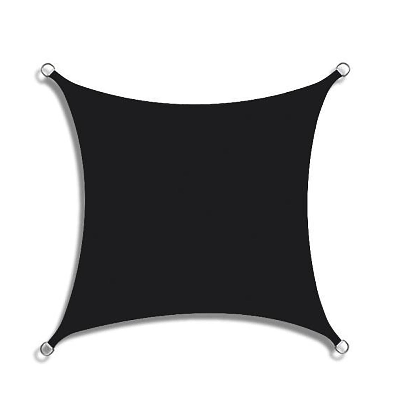 Voile d'ombrage rectangulaire pour jardin et terrasse avec protection UV 95%