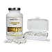 Produktbild L-CARNITIN 200 Kapseln, INCLUSIVE PILLENBOX, für 3000mg Tagesportion, L-Carnitine hochdosiert Kapseln, 100% Vegan, beliebt bei der Diät, Abnehmen, Fettverbrennung, Fatburner, Definitionsphase!