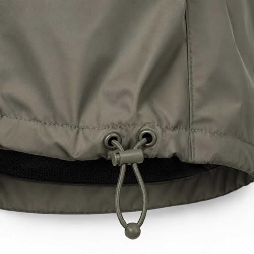 Veste courte lightshell rain protect coupe-vent imperméable légère vert olive - 7