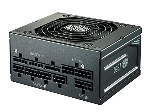 Cooler Master V Series V850 SFX Alimentation électrique interne EPS12V / SFX12V 3.42 80 PLUS Gold CA 100 240 V 850 Watt PFC active Europe - vue 8