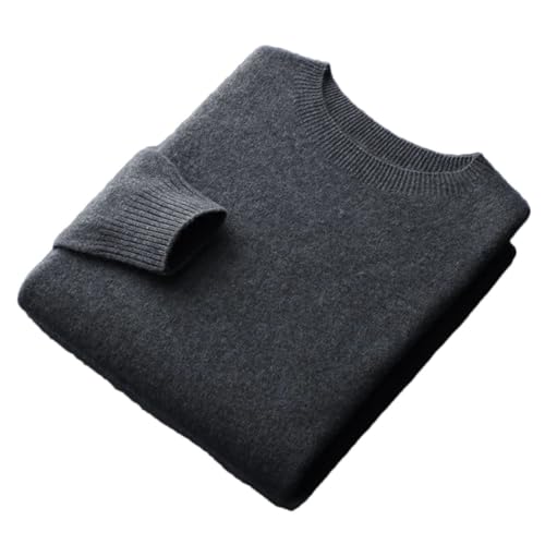 Men's Wool Sweater Autumn Winter Thickened Warm Cashmere Knitted Pullover