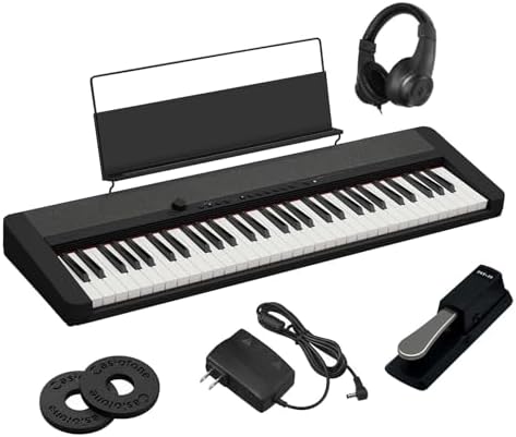 Amazon | 【すぐに使えるペダル&ヘッドホン付きセット】CASIO カシオ  