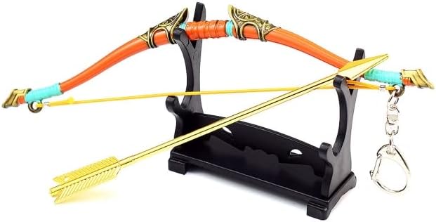 Hanaiette Portachiavi The Legend Of Zelda – Spada, Scudo E Lancia In Lega Di Zinco, Perfetto Per Collezionisti E Gamer, Con Espositore - 2