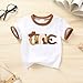 YOUNGER TREE Baby Boy Clothes 1 Year Old Clothes First Birthday Outfit Boy Short Sleeve T-Shirt Infant Summer Outfits(Cowboy One,12-18 Months)