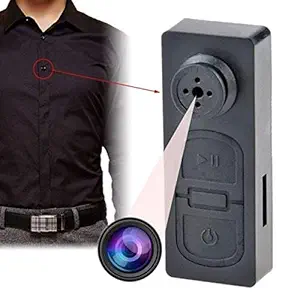 Hidden Disguised Shirt Button Camera Mini Spy Camera (Maizic Smarthomes)