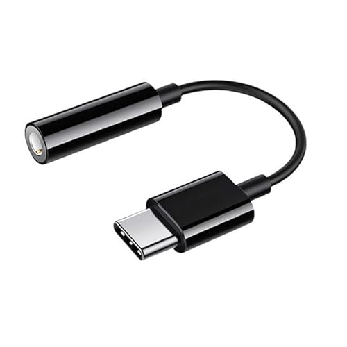 ALLVD USB Type-C to 3.5mm �i���j�w�b�h�t�H���W���b�N�ϊ��A�_�v�^ �ϋv���P�[�u�� ���ʒ���/�ʘb/���y�Ή� �R���g���[���@�\ iPhone17/16/15/iPad/Android/Type C�Ȃǋ@��ɓK�p