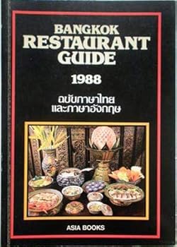 Paperback Bangkok Restaurant Guide 1988 Book