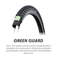 Schwalbe Marathon 365 Fahrradreifen – Ganzjahresreifen mit ADDIX 4Season Compound – GreenGuard Pannenschutz – Für E-Bikes & Citybikes – 20 bis 28 Zoll – Lamellenprofil für Jede Witterung – Ansicht 5