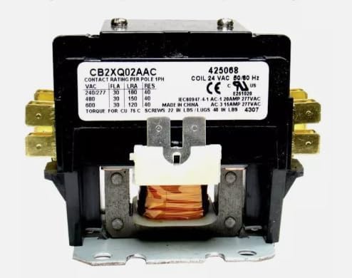24 volt Condenser Contactor Relay 45EG10AJA791R 45EG10AJA791,Replacement for Siemens OEM