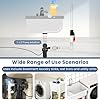 Automatic Utility Sink Pump Installed Directly Under Sink Gravity-free Drainage Heavy-Duty Thermoplastic 115V Includes Drain Screen Check Valve & Ball Valve