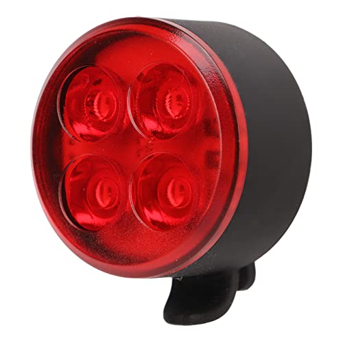 Rear Light,USB Rechargeable Taillight,Waterproof ABS Material 4 Light Modes with Easy Installation for Night Riding