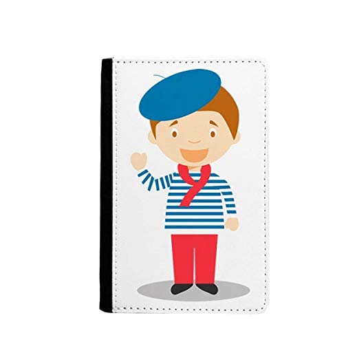 Porte-passeport motif France bleu mer idéal pour vos escales