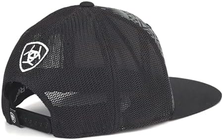 ARIAT Men's Aztec Flat Bill Cap