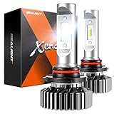 SEALIGHT 9005/HB3 LED Bulbs, 20000 LM LED Light Replacement Kit with Plug and Play, 6000K Xenon White, Pack of 2