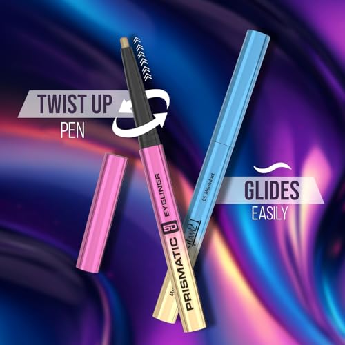 Image of Glam21 Prismatic 5D Eyeliner| Waterproof|Smudge proof|Long lasting eyeliner with easy application|Creamy Formula|Multichrome Effect Bold Color Payoff | 04- Cosmic