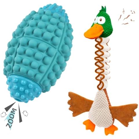 WinTour Dog Chew Toys for Aggressive Chewers Large Breed, Tough Dog Toys for Aggressive Chewers, Indestructible Dog Balls for Aggressive Chewers, Squeaky Dog Toys for Large Dogs, Super Chewer Dog Toys Cover