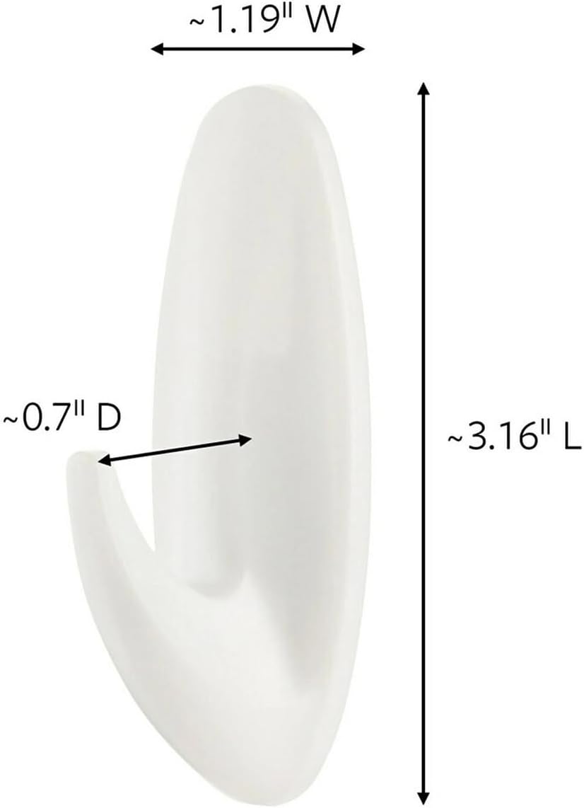 Command Medium Designer Hooks, 14 Hooks, 20 Strips