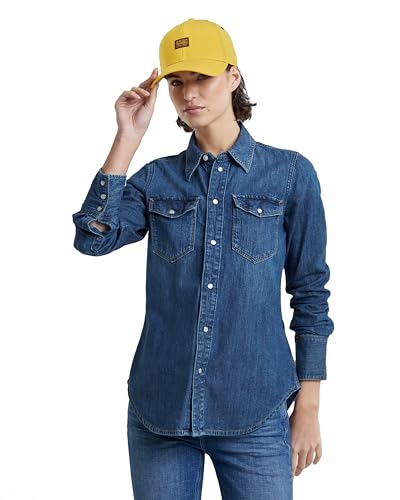 Chemise slim western G-Star t-shirt femme avec coupe ajustée extensible