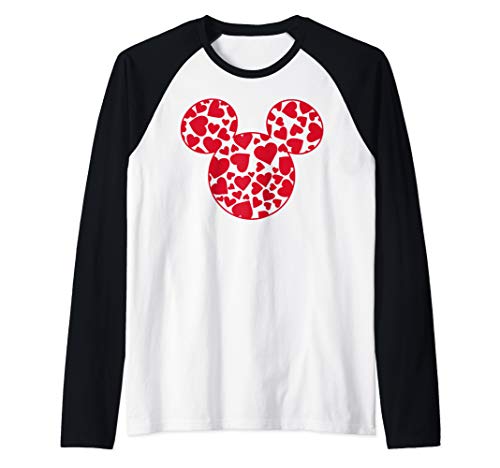 Disney Mickey Valentine's Day Mickey Baseball Tee