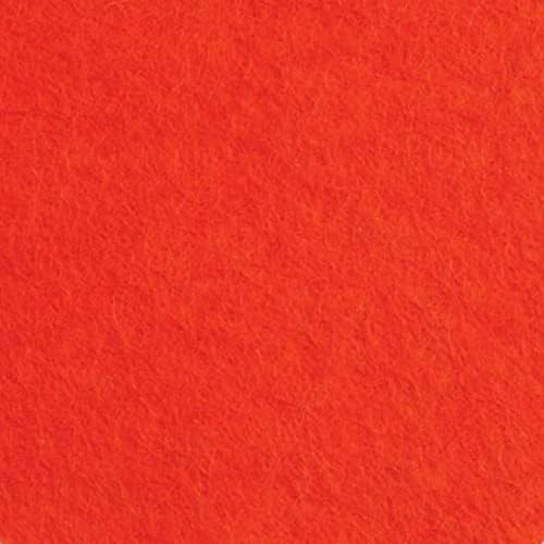 Plush Addict Wool Blend Felt Fabric for Sewing, Applique, Felting, Embellishments and Crafts - Red - Fat Quarter (45cm x 50cm)