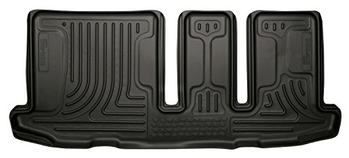 Husky Liners Weatherbeater Floor Mats | Fits 2013-2020 Nissan Pathfinder; 2014-2020 Infiniti QX60; 2013 Infiniti JX35 | 3rd Row, 1-pc Black - 19661