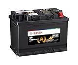 BOSCH S6585B High-Performance 12V Group 48 (H6/L3) AGM Automotive Battery - Ideal for Vehicles with Start-Stop Technology and Regenerative Braking