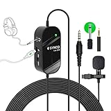 —Micrófono de solapa omnidireccional— Al emplear una cápsula de condensador omnidireccional de 360 °, el micrófono lavalier Synco Lav-S6M capta el sonido con un rango de frecuencia de 65Hz a 18kHz por igual en todas las direcciones, y obtiene un excelente rendimiento en la captura de detalles para presentar el sonido original. Te asegura que cualquier cosa a tu vista