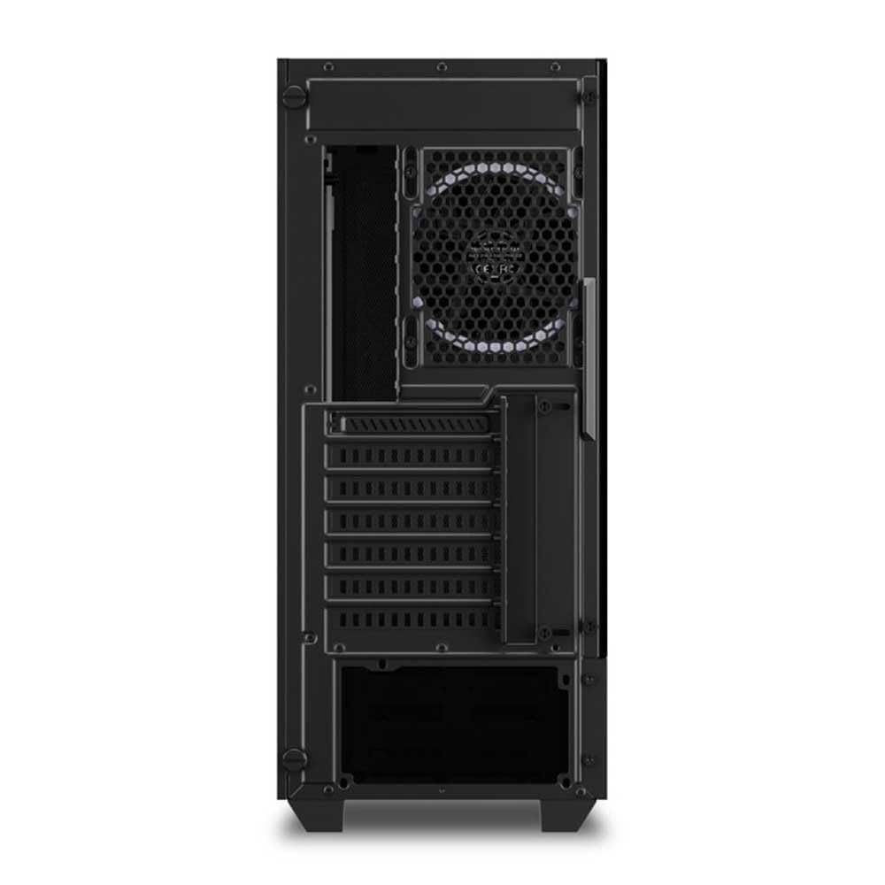 Amazon | Sharkoon ミドルタワーPCケース RGB HEX 3Dヘキサゴン