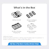 DJI Neo 2 Fly More Combo (Drone Only), 4K Drone With Camera, Palm Takeoff & Landing, Gesture Control, ActiveTrack, Omnidirectional Obstacle Sensing, 3 Batteries - Image 9