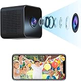 Indoor Wireless WiFi Camera Small Outdoor Home Security Cameras Mini Body Small Micro Nanny Cam Pet Dog Babysitter House Security Camerass Room Cams No Need Wifi Camerasss Compatible with Android