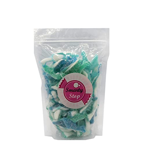 Smarty Stop Sour Sharks Gummy Candy (Sour Blueberry, 3 Pound (Pack Of 1)) #TOP2