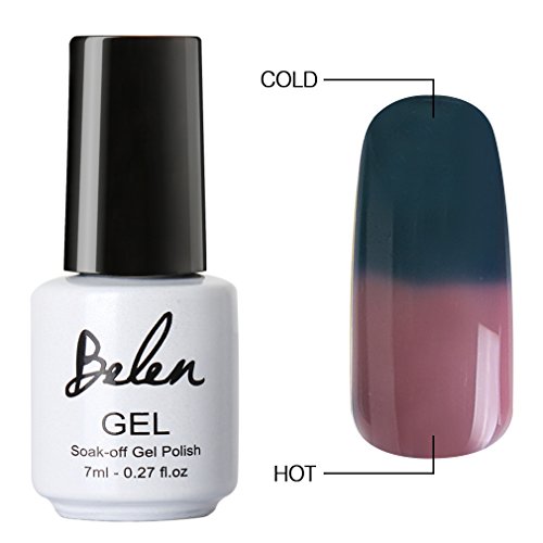 Belen Chameleon Temperature Colour Changing Gel Polish Soak Off Nail Art Varnish 5022