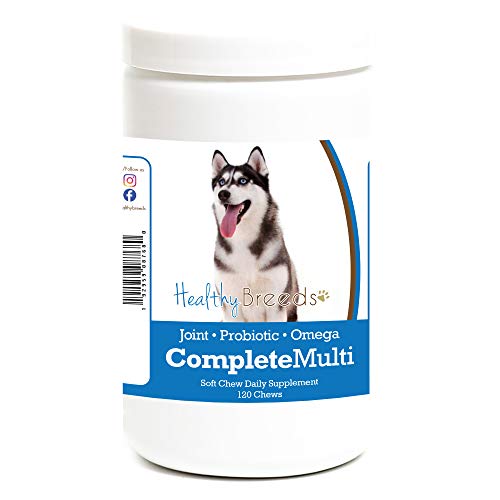 Image of Healthy Breeds Siberian Husky All in One Multivitamin Soft Chew 120 Count