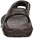 crocs Men's Swiftwater River Sandal Fisherman, Espresso/Black, 11 M US