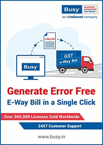 Busy Accounting Software| Saffron| Single User for 1 Year| Feature-rich GST Accounting Software with Bookkeeping| Invoicing| Inventory| 100+ MIS... - Image 5