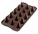 Silikomart Silicone Easy Chocolate Mold, Cones