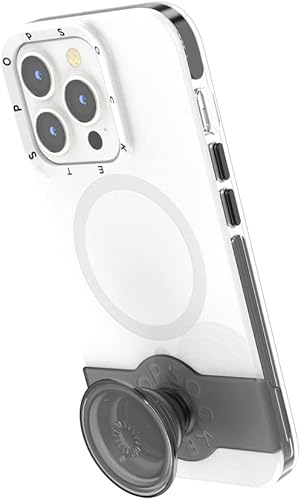 Miniatura 9 de PopSockets Funda para iPhone 13 Pro con agarre y deslizamiento para teléfono, funda para iPhone 13 Pro - Negro