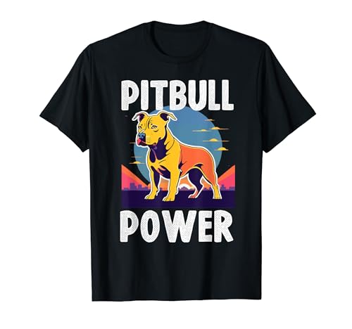 Pitbull Power With Paws American Pitbull Terrier dueño de perro Camiseta