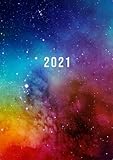  2021: Beginn 1. Juni - Ende 31. Dez  Terminkalender mit Uhrzeiten 5 bis 23h Tag  1 Tag auf 1 Seite mit Zeiteinteilung  A5 Tagesplaner mit Zeit  ... Buchkalender Jahresplaner  Soft-Cover Bunt