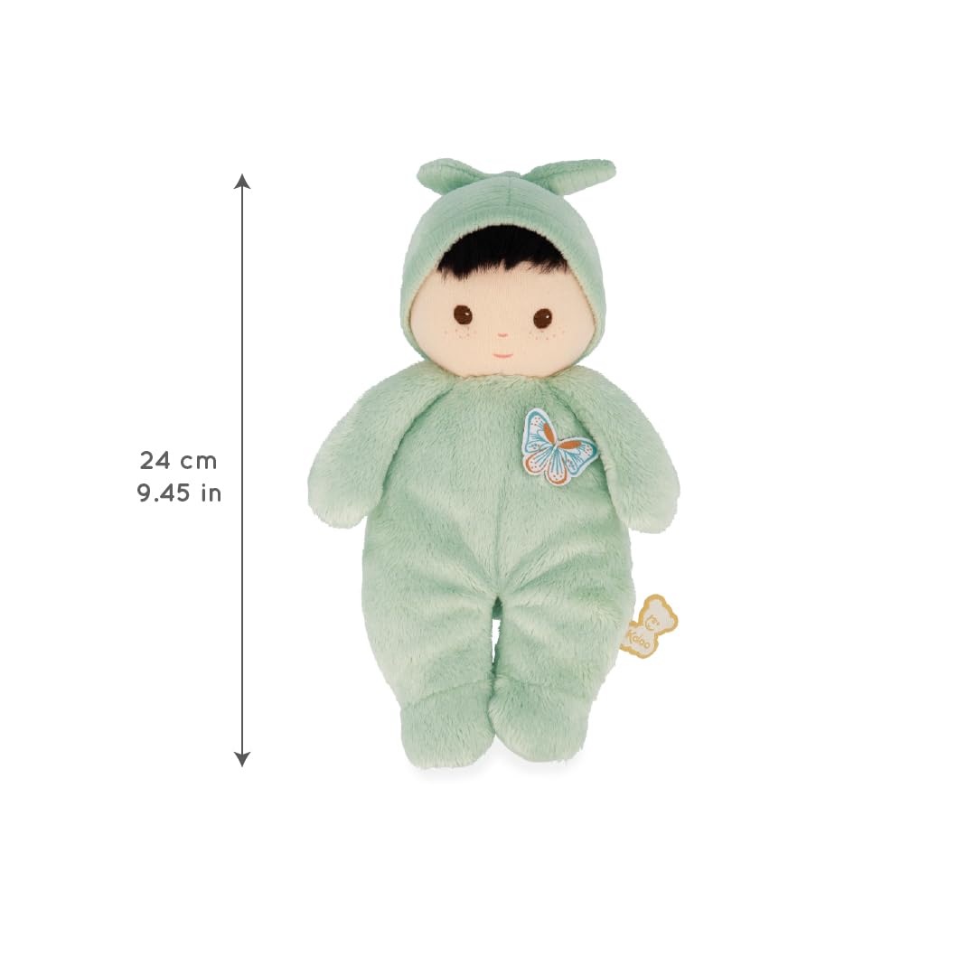 Kaloo - Very Soft and Fluffy Baby Doll - Soft and Tender Body - Cloth Doll - Green Color - 24cm - Washable - From birth - K222003 - Image 4
