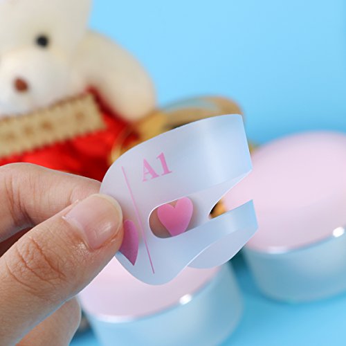 Frcolor 24pcs riutilizzabile sopracciglia Stencil