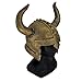 LOOYAR Kids Medieval Viking Horned Helmet Berserker Soldier Warrior Costume Hat Toy for Battle Play Halloween Cosplay (Bronze)