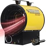 Dura Heat EUH5000 Electric Forced Air Heater 16,400 Btu, Yellow