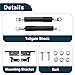 TUCKBOLD Tailgate Lift Supports Struts for Toyota Hilux GUN125 GUN126 Revo 2015-2021 Rear Hatch Gas Springs with Mounting Bracket 2 Pcs