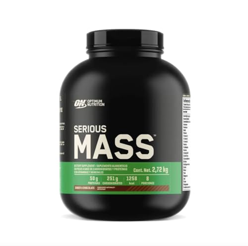 Proteínas, Optimum Nutrition Serious Mass 6 Lb Chocolate