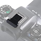 JJC Hot Shoe Cover pour Canon DSLR, Powershot et caméras sans miroir avec Chaussures Chaussures   Noir [Voir Description pour Plus de Caméras de Compatibilité]