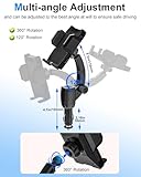 Kolasels Cigarette Lighter Phone Holder Car Mount Charger [Dual USB Fast Charging] Car Cigarette Lighter Socket Phone Mount with Adjustable Arm, Car Phone Holder Charger for iPhone 16 Pro, Galaxy S24 - Image 3
